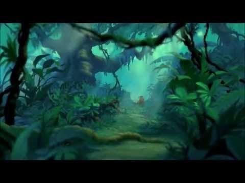 THE LION KING (1994) Scene: "She's gonna eat me!"/Nala chases Pumba.