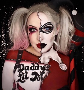 457K views · 9.6K reactions | Incredible Harley Quinn halloween tutorial  Follow us  instagram.com/festivalofthedead Vid Credit  Baylee Madison | Festival of The Dead | Facebook