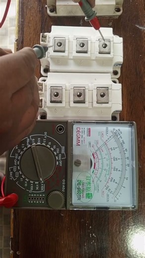 how to test igbt with multimetr