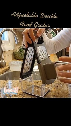 Adjustable Double Food Grater by Pampered Chef