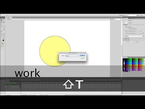Flash Tutorial | How to customize or personalize your flash workspace