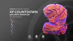 X-Particles官方进阶教程, XP Countdown - 07.xpFluidFX Granular
