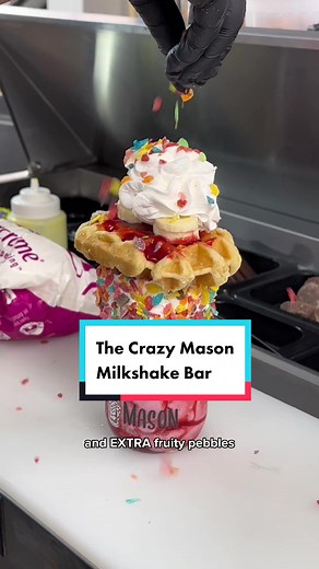 Indulge in Over-the-Top Milkshakes at Crazy Mason in Myrtle Beach!
