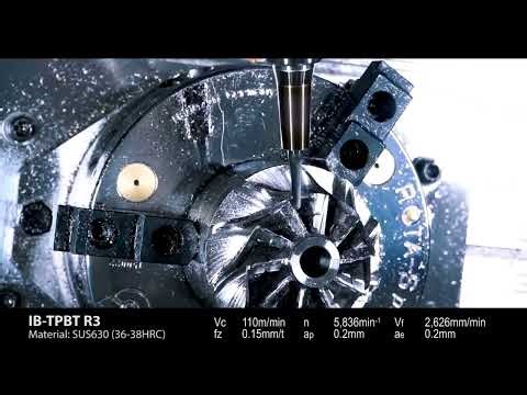 CNC Working Process High Efficiency Milling of Stainless Steel Impeller