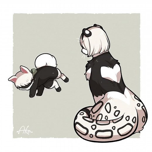 9S puppy break-dancing