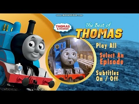 Thomas & Friends UK DVD Menu Walkthrough: The Best of Thomas (2012)