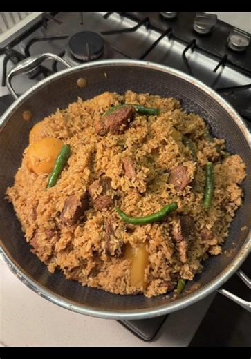 Delicious Homemade Tehari Recipe with Beef