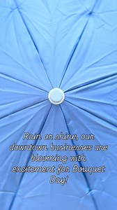 57 reactions | Grab your umbrella, best shopping, pal, and head on out to Downtown Monroe for bouquet day! | Downtown Monroe | Facebook