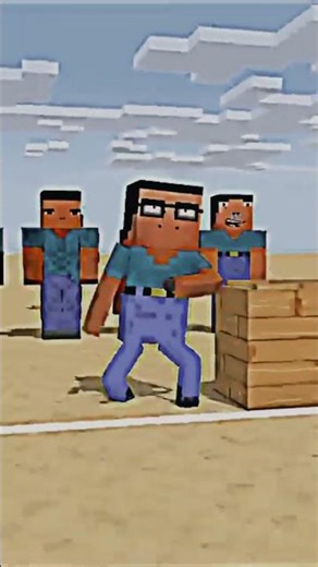 Help HEROBRINE TO THROW BEDROCK BALL FROM THIS HOLE #shortvideo #shorts