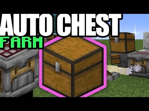 Automatic Chest Farm in Minecraft 1.21 (Works on Bedrock & Java)