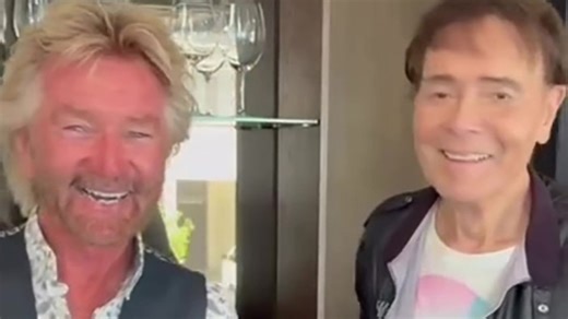 Ageless Noel Edmonds stuns fans with Cliff Richard… before bursting into song