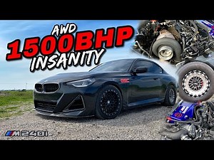 THE BMW FINAL BOSS.. 1500BHP AWD M240I FROM HELL!