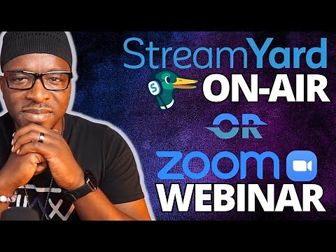 Has StreamYard replaced Zoom Webinar with On Air?