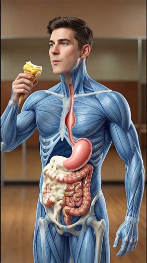 What Ice Cream Really Does Inside Your Body 🍦 | Full 3D Digestive System Animation