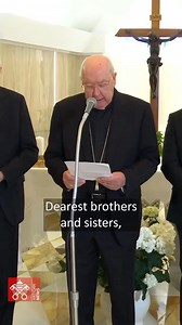 @vaticannews At 9:45 AM, Cardinal Kevin Farrell, Camerlengo of the Holy Roman Church, announced the death of Pope Francis from the Casa Santa Marta with these words: “Dearest brothers and sisters, with deep sorrow I must announce the death of our Holy Father Francis. At 7:35 this morning, the Bishop of Rome, Francis, returned to the house of the Father. His entire life was dedicated to the service of the Lord and of His Church. He taught us to live the values of the Gospel with fidelity, courage