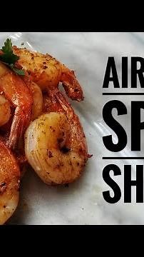 Air Fried Spicy Shrimps! 8 minutes in NInja Foodie!
