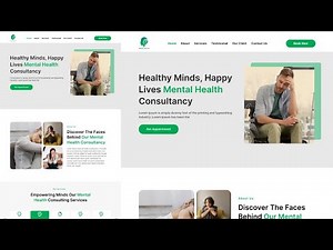 Designing a Health Care Website Landing Page in Figma | Figma Tutorial