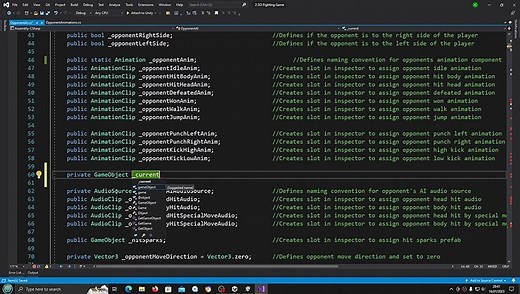 Unity3D Fighting Game Tutorial #242 Opponent Animations
