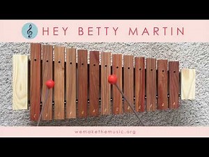 Hey Betty Martin - A Song for Steady Beat