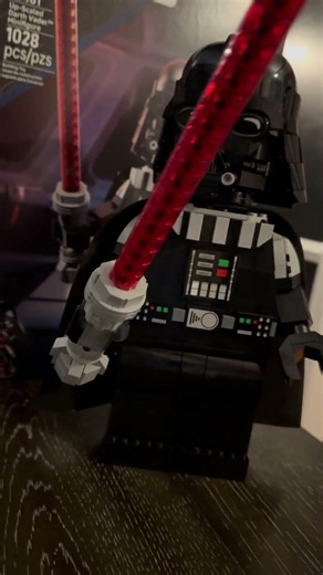 The force…I can feel it… #darthvader #lego #brickset #theforce #closerlook