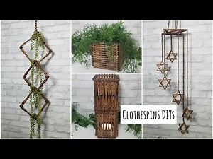 CLOTHESPINS DIYS 2022