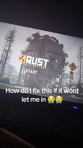 rust won't let me in #rust #rustgame #rustconsole #rusttok #help