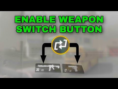 How to enabled WEAPON SWITCH BUTTON | Call of duty Mobile