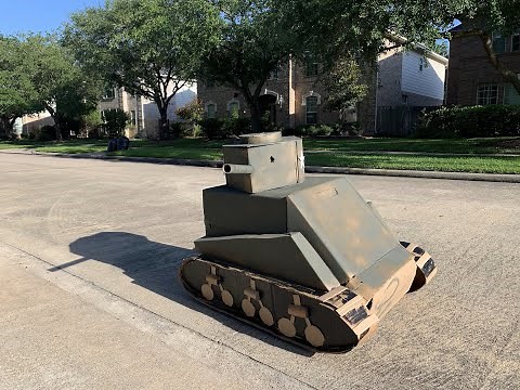 How to (cardboard) tank
