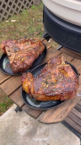 19M views · 151K reactions | Grilled Tuscan Steak 數 | Over The Fire Cooking by Derek Wolf | Facebook