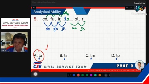 1.1M views · 9.5K reactions |  Civil Service Exam Review 2026: Numerical Ability by Prof D - Part 5  | ORC Online Review PH | Facebook