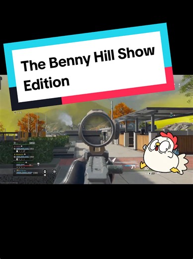 Special Benny Hill Show edition! #warzone #fyp #cod #girlgamer #gaming