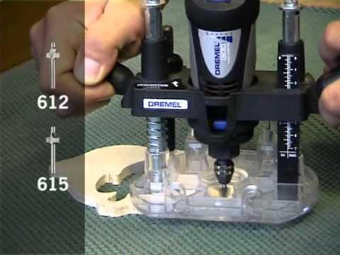How to use Dremel Plunge Router Attachment - Origo DIY Tools