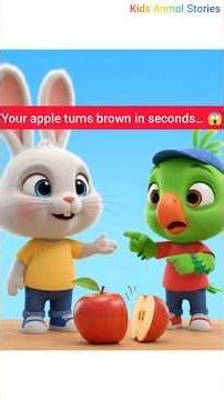 Why Do Apples Turn Brown? 🍎😱 | Science Explained in Seconds! 🚀