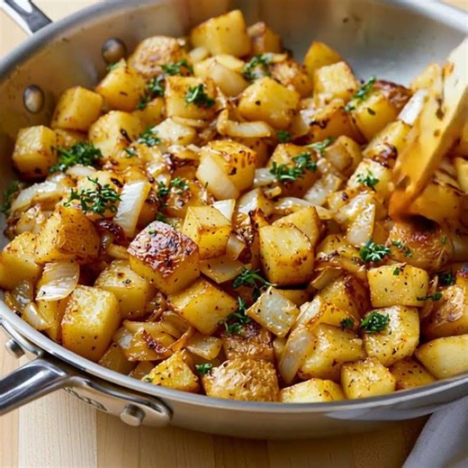 Southern Fried Potatoes and Onions