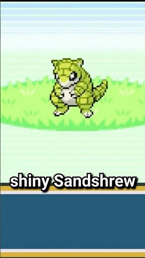 AFK Shiny Sandshrew In FRLG #pokemon #raspberrypi #firered #leafgreen #switch
