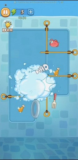 拯救小鱼益智游戏。Save The Fish Puzzle Game ‪@FishgamesFishDom24‬ 🐟🐠 #shorts#shortsfish