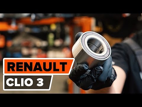 Cum se înlocuiește rulment roata din față pe RENAULT CLIO 3 [TUTORIAL AUTODOC]