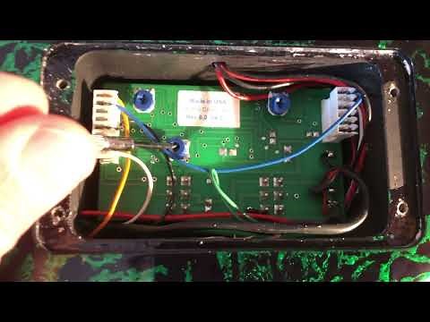 How to setup a sustainiac pickup on Schecter guitars