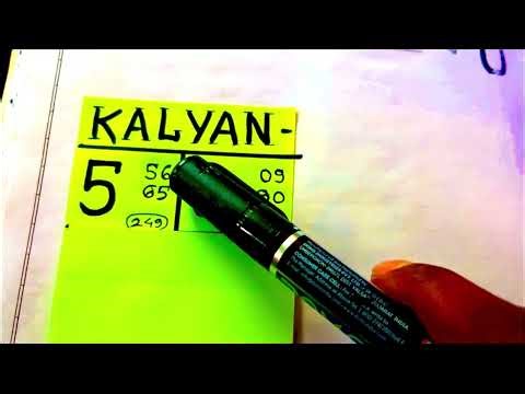 KALYAN MATKA | Kalyan trick ! Kalyan Today ! Kalyan satta Matka