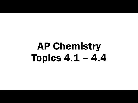 Topics 4.1 - 4.4