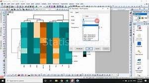 How to Draw a Heat Map with Dendrogram in Originpro 2021 - Biostatistics - Stati