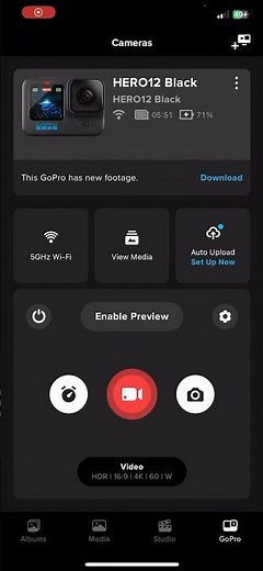 Import videos from Gopro Hero 12 Camera to phone #shorts #gopro #goprohero12