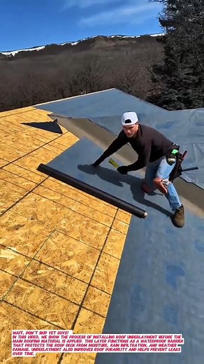 Roof Underlayment Installation Process | Is This Method Efficient?.