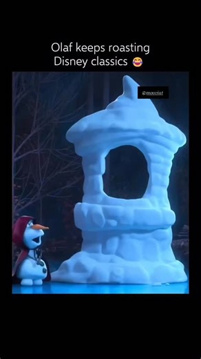 panda on Instagram: "Interesting Fact: During the production of the Tangled segment in the Olaf Presents series, the animators meticulously recreated Rapunzel's iconic tower using snow and ice textures to maintain the Frozen aesthetic while staying true to the original movie's architectural design. Josh Gad, who voices Olaf, was encouraged to improvise many of his lines, leading to the humorous "smolder" references and the meta-commentary on the movie's plot holes, such as why a horse would be s
