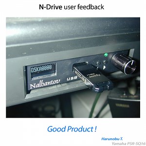 N-Drive eXtreme emulator for Yamaha PSR | USB floppy emulator Nalbantov