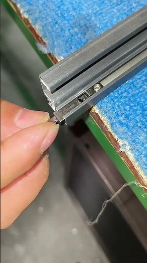 Extremely narrow three-section window screen, latch design, easy to disassemble!#Mosquito