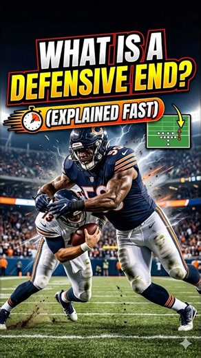What Is a Defensive End? (Explained Fast)