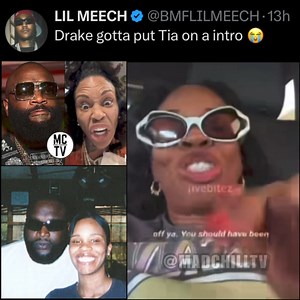 957K views · 9.3K reactions | Lil Meech says Drake should put Rick Ross’s baby mama Tia Kemp on the intro | HipHop Wave | Facebook