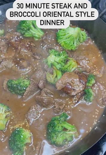 30-minute oriental-style stir-fry dinner