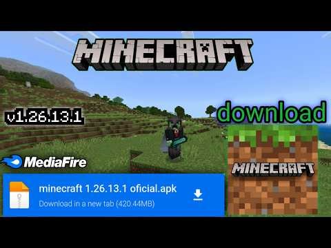 🚀 MINECRAFT 1.26.13.1 ATUALIZADO 2026 — BAIXE AGORA (VERSÃO OFICIAL)